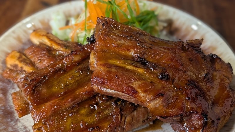 Wade's sweet, spicy & sticky pork ribs: Today