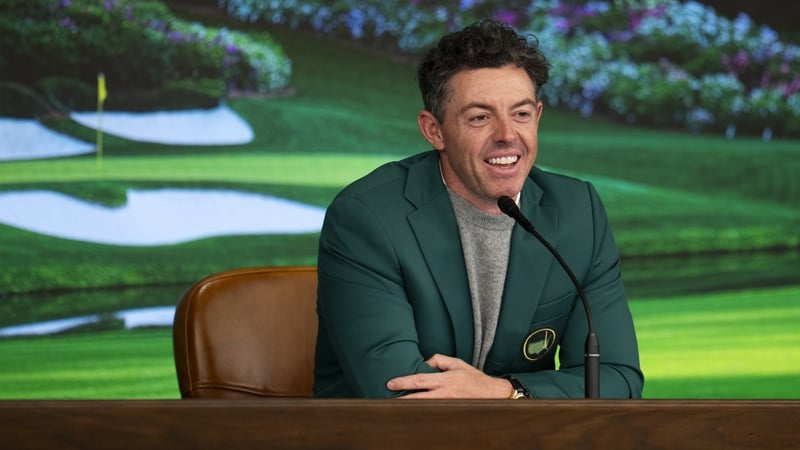 Rory: I'd make champs dinner Irish but I want to enjoy it