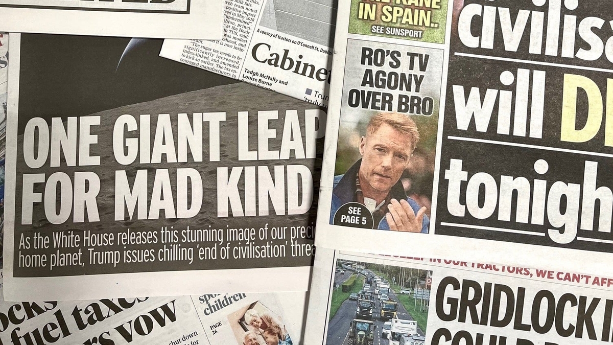 8.10am It Says In The Papers