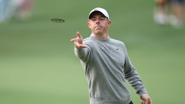 AUGUSTA, GEORGIA - APRIL 07: Rory McIlroy of Northern Ireland practices putting on the sixth hole during a practice round prior to the 2026 Masters Tournament at Augusta National Golf Club on April 07, 2026 in Augusta, Georgia. (Photo by Hector Vivas/Gett