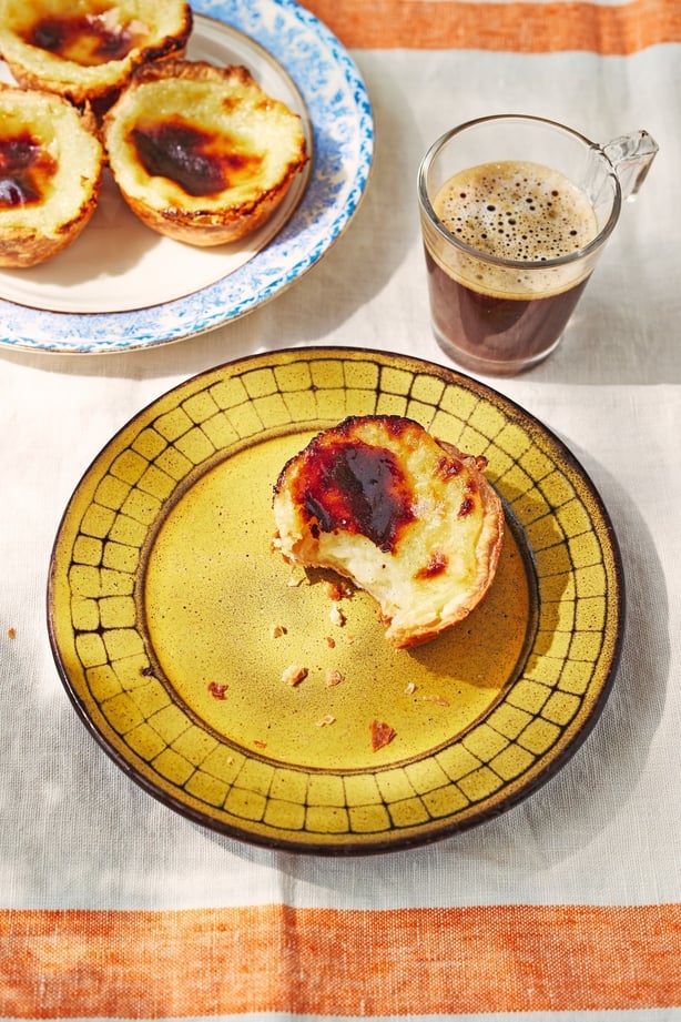 Pastel de nata-inspired pastries