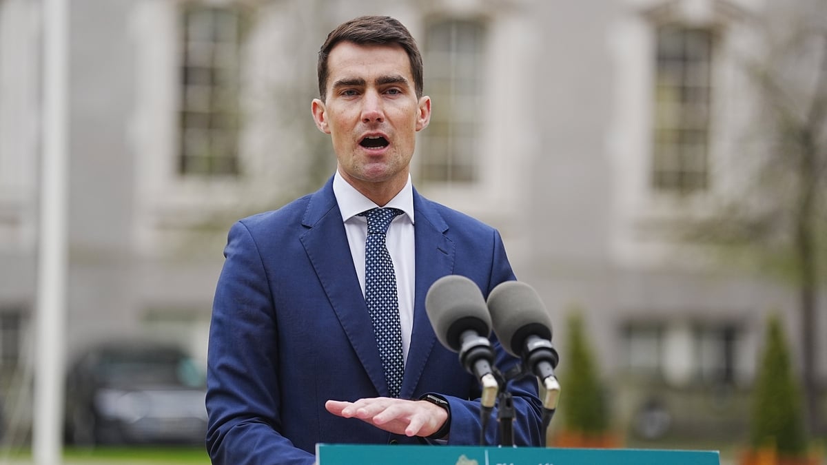 Minister Jack Chambers on budgetary overruns