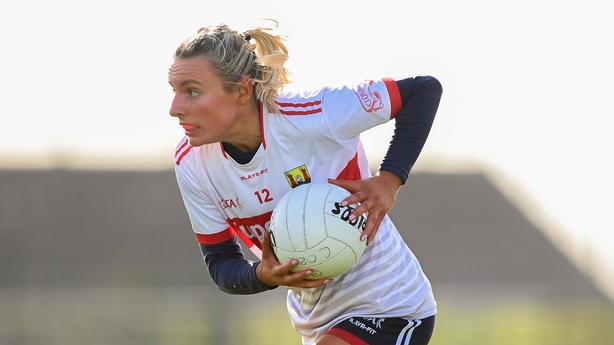 15 February 2026; Emma Cleary of Cork during the Lidl Ladies National Football League Division 1 match between Armagh and Cork at St. Oliver Plunkett Park in Crossmaglen, Armagh. Photo by Stephen McCarthy/Sportsfile 