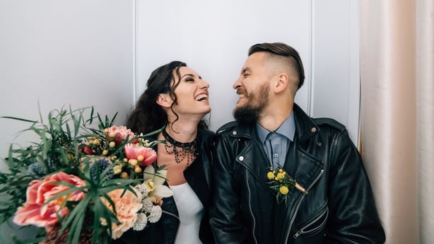 alternative bride and groom