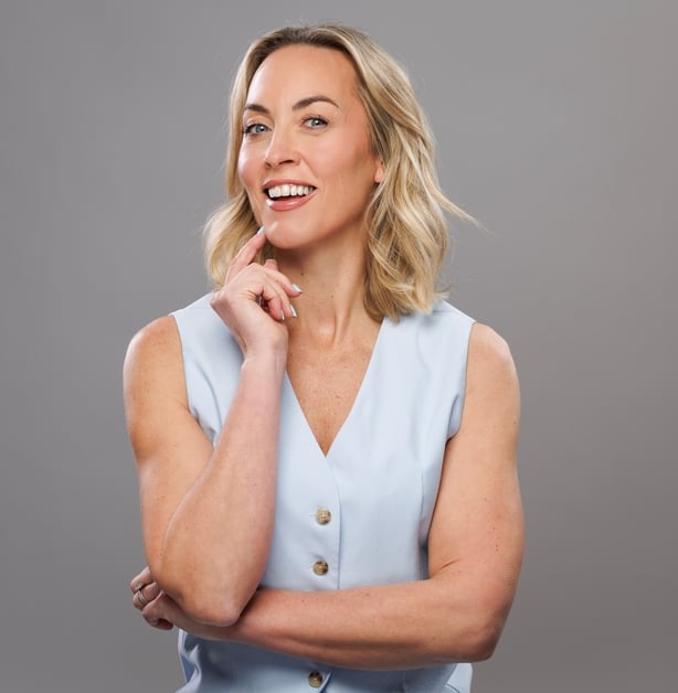 Still of Irish TV presenter and her new show