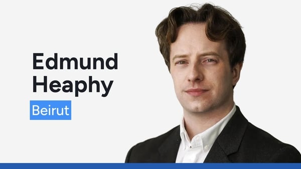 Damage is seen in the Ain el Mreisseh neighbourhood of Beirut, Lebanon,