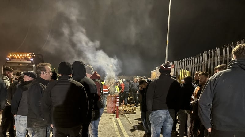 Public transport delays as protests continue overnight