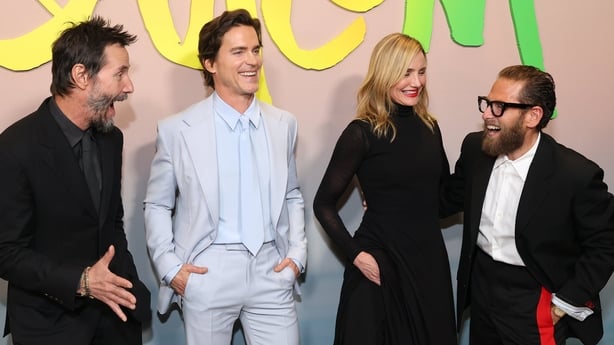 Keanu Reeves, Matt Bomer, Cameron Diaz, and Jonah Hill