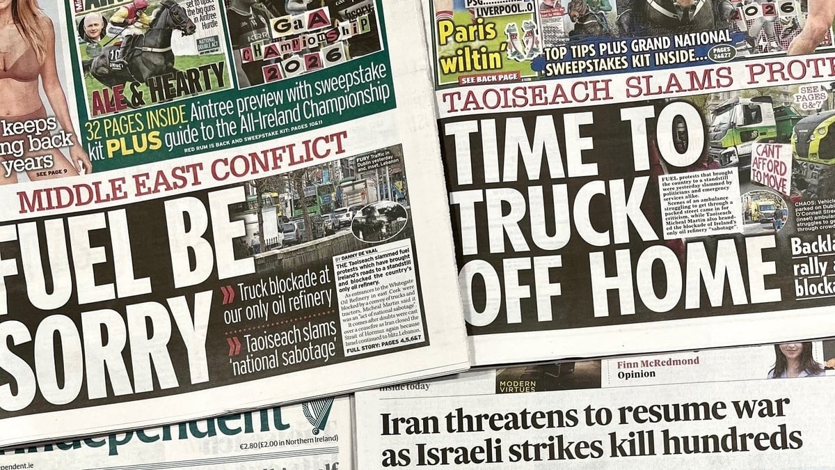 8.10am It Says In The Papers