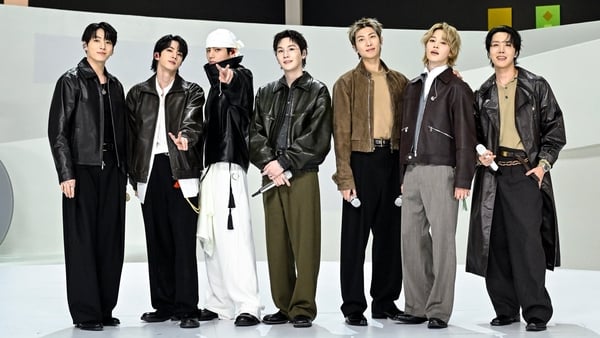 Jung Kook, Jin, V, Suga, RM, Jimin, and j-hope of BTS