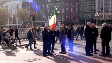 Fuel protests continue for third day