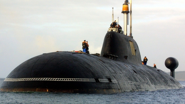 File image of a Akula-class submarine