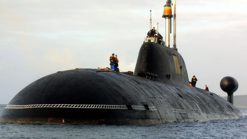 UK 'tracked' three Russian submarines for a month