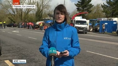 Petula Martyn reports from Foynes after trucks carrying chemicals for water treatment allowed leave
