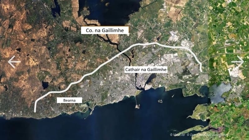 Tá Cuarbhóthar na Gaillimhe ceadaithe ar deireadh thiar thall