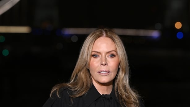LONDON, ENGLAND - FEBRUARY 23: Patsy Kensit attends the Burberry show during London Fashion Week February 2026 at Old Billingsgate on February 23, 2026 in London, England. (Photo by Jeff Spicer/Getty Images)