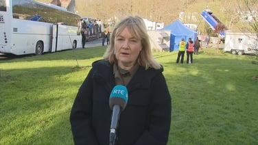 Jennie O'Sullivan reports as trucks continue to blockade Whitegate oil refinery