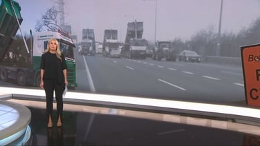The latest on the fuel protests from the Nine O'Clock News