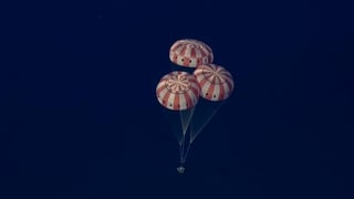 Splashdown of Artemis II astronauts concludes 10-day moon mission