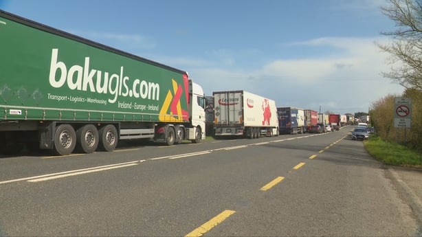 Irish Rail has warned that ships could soon have to be turned away from Rosslare Europort in Co Wexford due to capacity issues