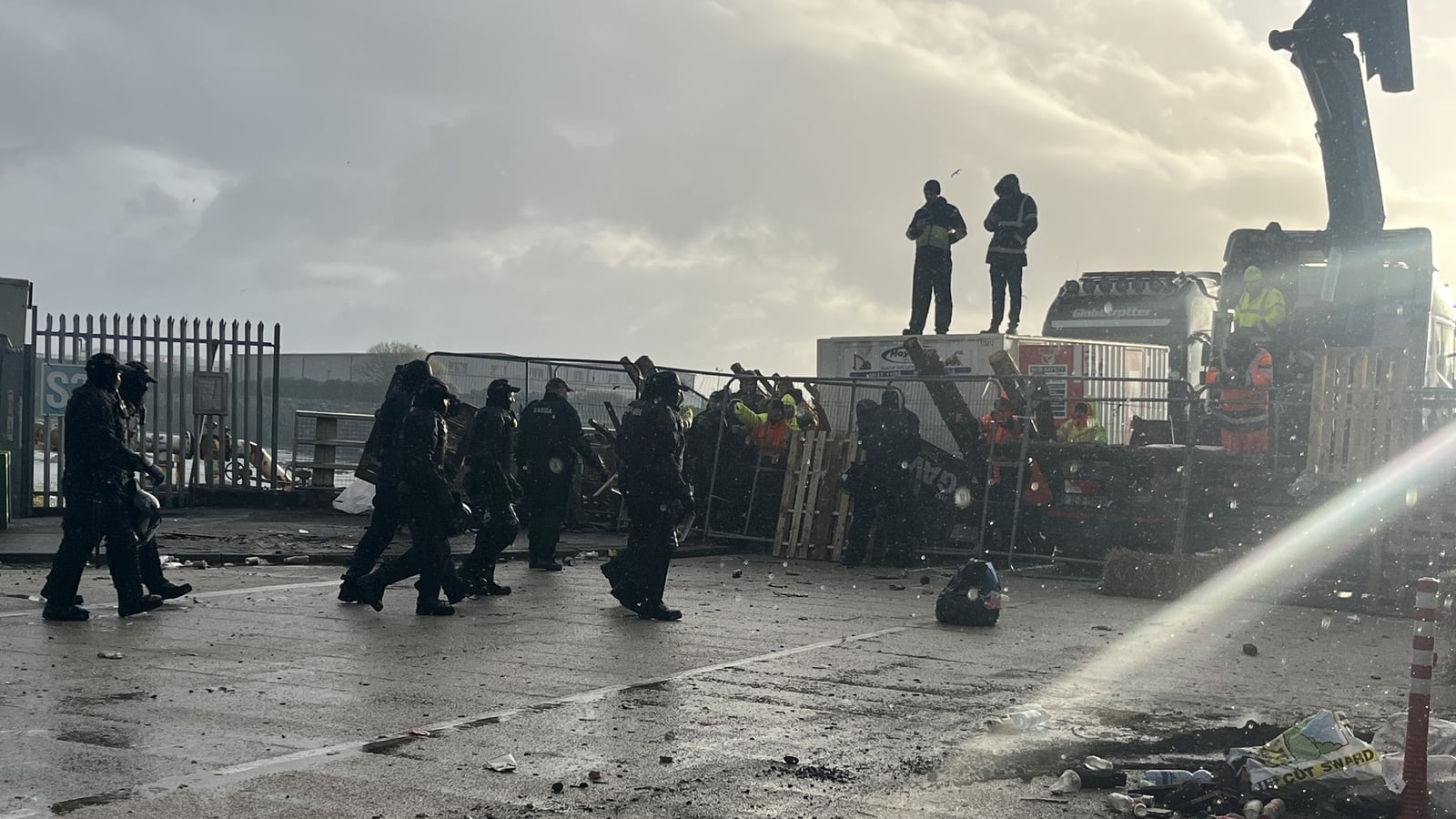 Oil tanker docks at Port of Galway after blockade lifted
