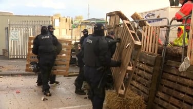 Gardaí remove blockade at Galway Port