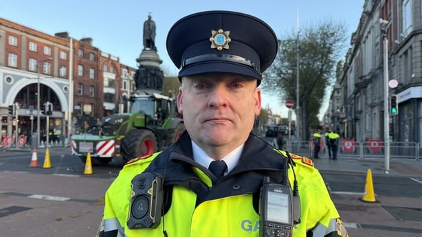 Superintendent Jarlath Lennon of Store Street Station