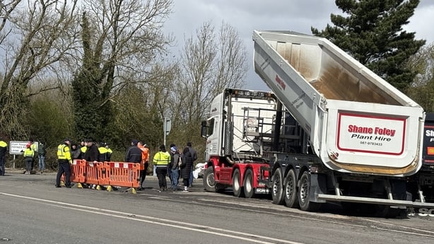  The blockade at the fuel depot at Foynes Port has ended.
