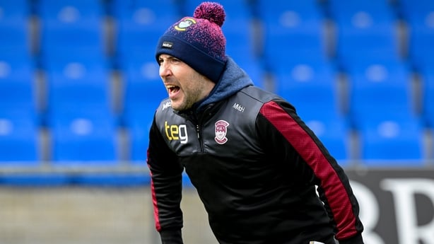 Westmeath manager Mark McHugh before the Leinster GAA Football Senior Championship Round 1 match between Longford and Westmeath at Glennon Bros Pearse Park in Longford.