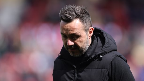 Tottenham Hotspur Head Coach Roberto De Zerbi appears dejected during the Premier League match between Sunderland and Tottenham Hotspur at the Stadium of Light in Sunderland, United Kingdom, on April 12, 2026. (Photo by MI News/NurPhoto via Getty Images)