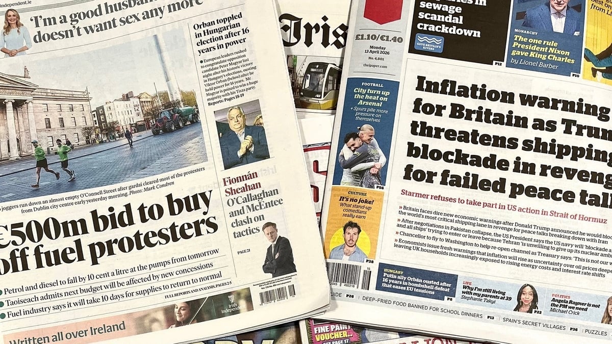 8.10am It Says In The Papers