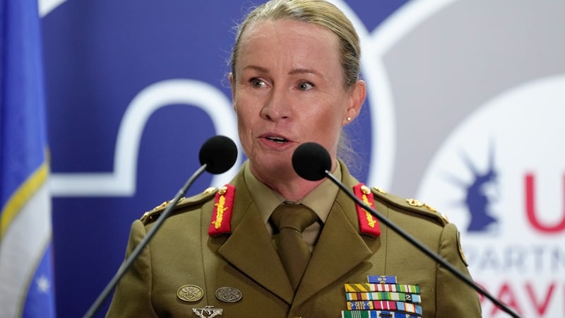 A photograph of Australian Defence Force Chief of Joint Capabilities Lt. Gen. Susan Coyle