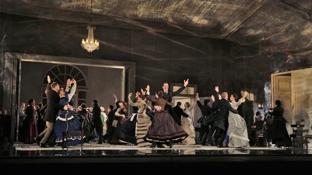 A scene from Tchaikovsky s Eugene Onegin Photo Ken Howard Met Opera