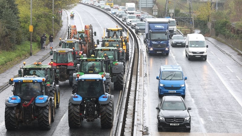 Vehicles on Sydenham by-pass in Belfast, as the National Fuel Protest against rising fuel prices continues. Picture date: Tuesday April 14, 2026. PA Photo. Photo credit should read: Liam McBurney/PA Wire