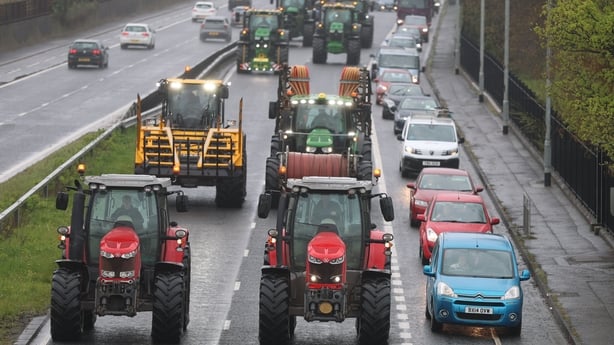 Vehicles on Sydenham by-pass in Belfast, as the National Fuel Protest against rising fuel prices continues. Picture date: Tuesday April 14, 2026. PA Photo. Photo credit should read: Liam McBurney/PA Wire