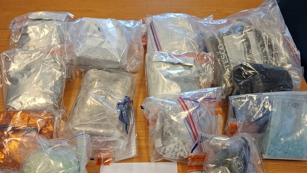 Tullamore drug seizure on display by gardaí