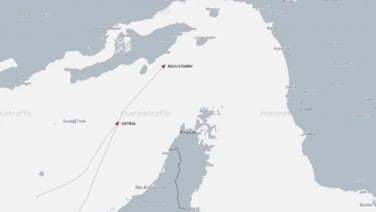 Maritime tracking data shows drop in traffic in Strait of Hormuz since start of war and blockade