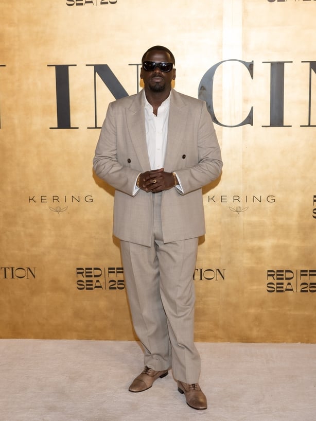 JEDDAH, SAUDI ARABIA - DECEMBER 05: Daniel Kaluuya attends the Women In Cinema event during Red Sea International Film Festival 2025 on December 05, 2025 in Jeddah, Saudi Arabia. (Photo by Arnold Jerocki/Getty Images)