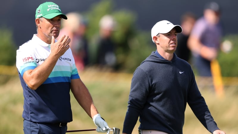 Padraig Harrington and Rory McIlroy