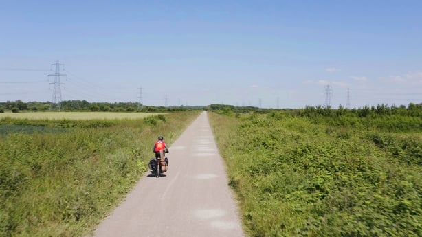 Nick Kelly on the road in The Song Cycle