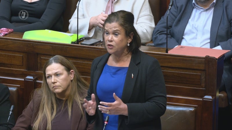 Ceannaire Shinn Féin Mary Lou McDonald