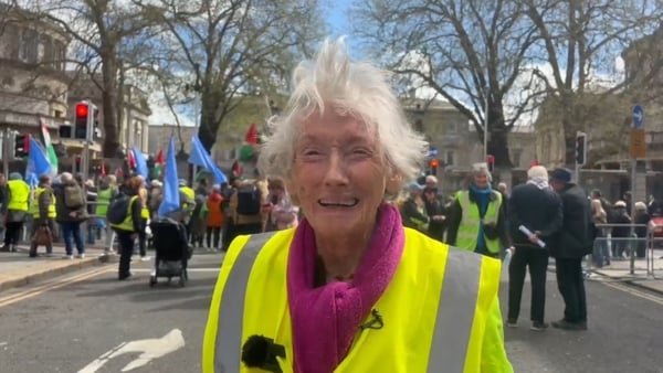 Activist, 91, wants Shannon change after 220km protest walk