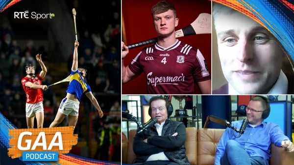 The RTE GAA Podcast hurling edition thumbnail.