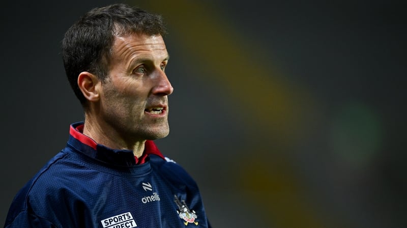 Cork manager Ben O'Connor during the Allianz Hurling League Division 1A match between Cork and Offaly at SuperValu Páirc Ui Chaoimh in Cork.