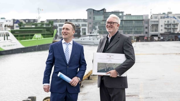 Chief Executive of Galway City Council, Leonard Cleary, and Port of Galway Chairperson, Maurice O'Gorman, warmly welcomed the decision of An Coimisiún Pleanála to grant planning permission for the extension of the Port of Galway