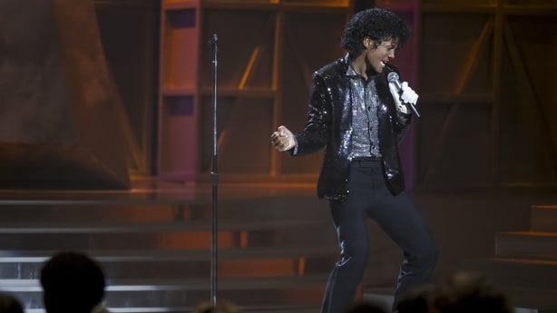 Jaafar Jackson as Michael Jackson in Michael. Photo Credit: Bruce Talamon