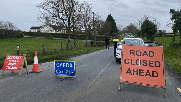 The scene of the ramming