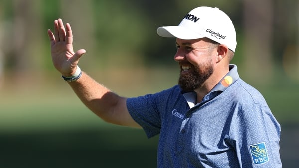 HILTON HEAD ISLAND, SOUTH CAROLINA - APRIL 15: Shane Lowry of Ireland in action prior to the RBC Heritage 2026 at Harbour Town Golf Links on April 15, 2026 in Hilton Head Island, South Carolina. (Photo by Andrew Redington/Getty Images)