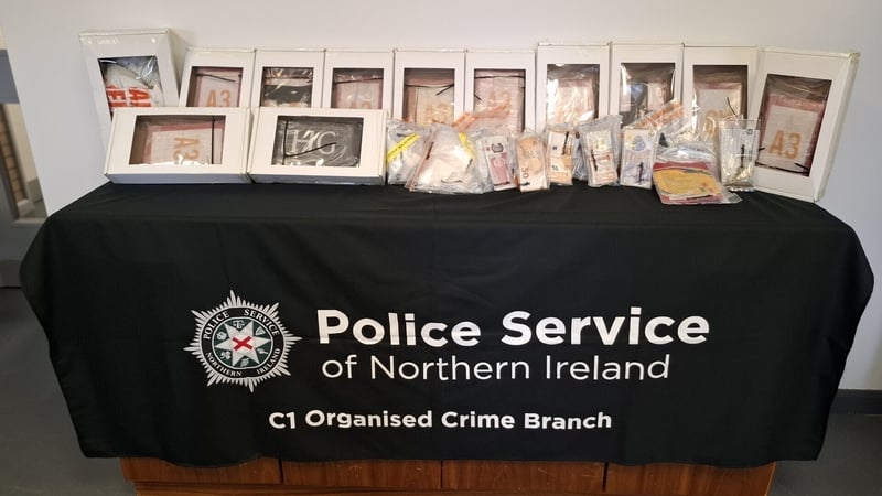 Picture of seizure by PSNI