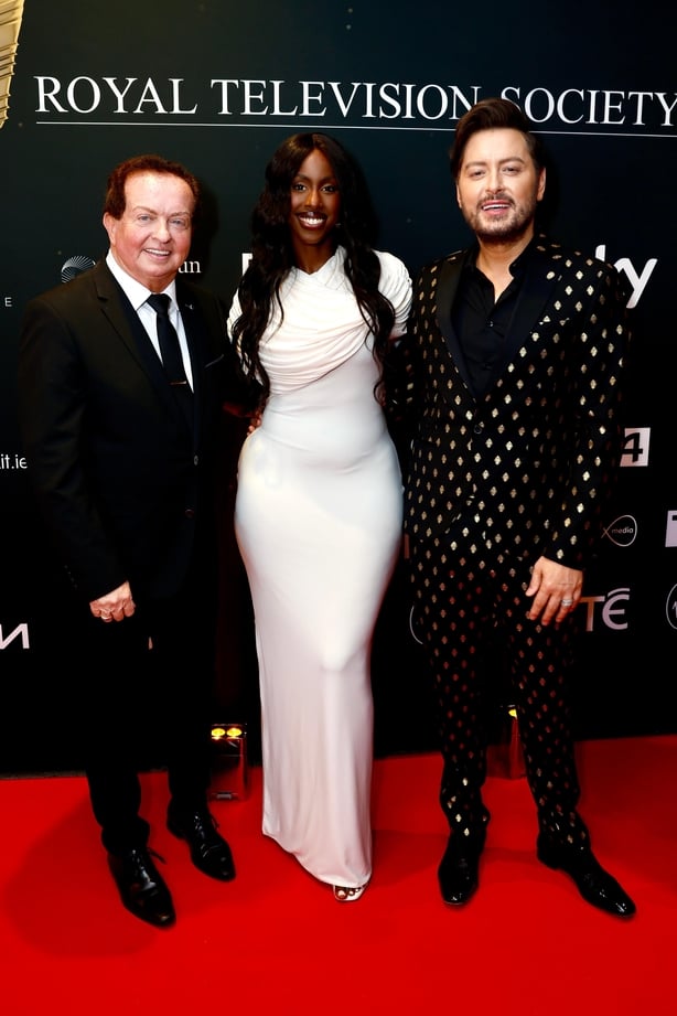 Marty Morrissey, Katja Mia and Brian Dowling